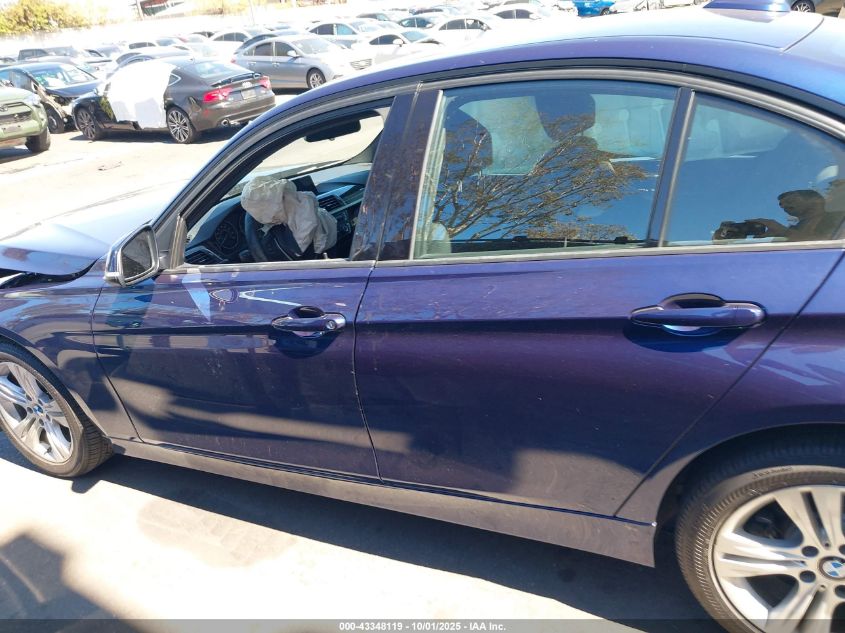 2016 BMW 328I VIN: WBA8E9G58GNT82198 Lot: 43348119