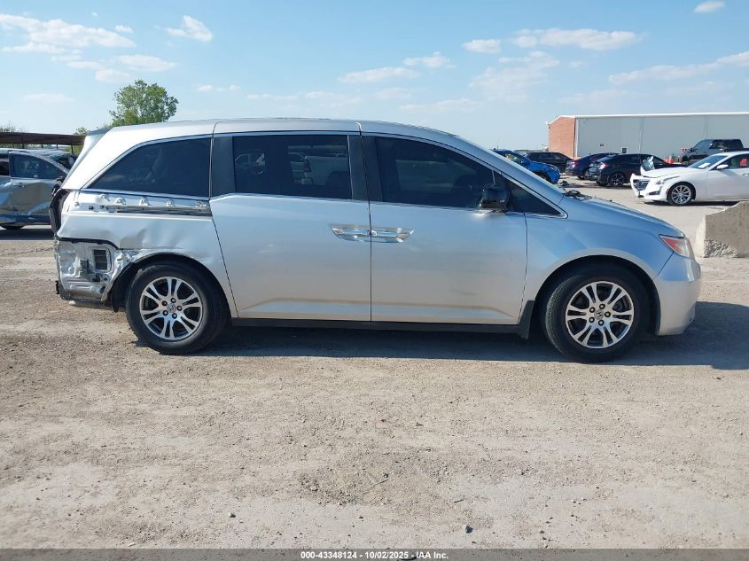 2012 Honda Odyssey Ex-L VIN: 5FNRL5H64CB038986 Lot: 43348124