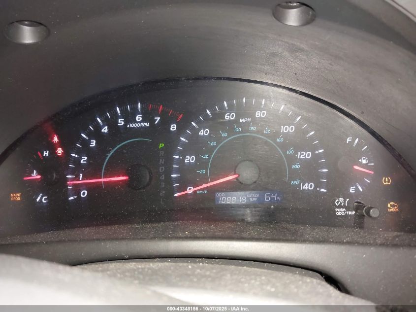 2009 Toyota Camry Le VIN: 4T1BE46K19U919260 Lot: 43348156