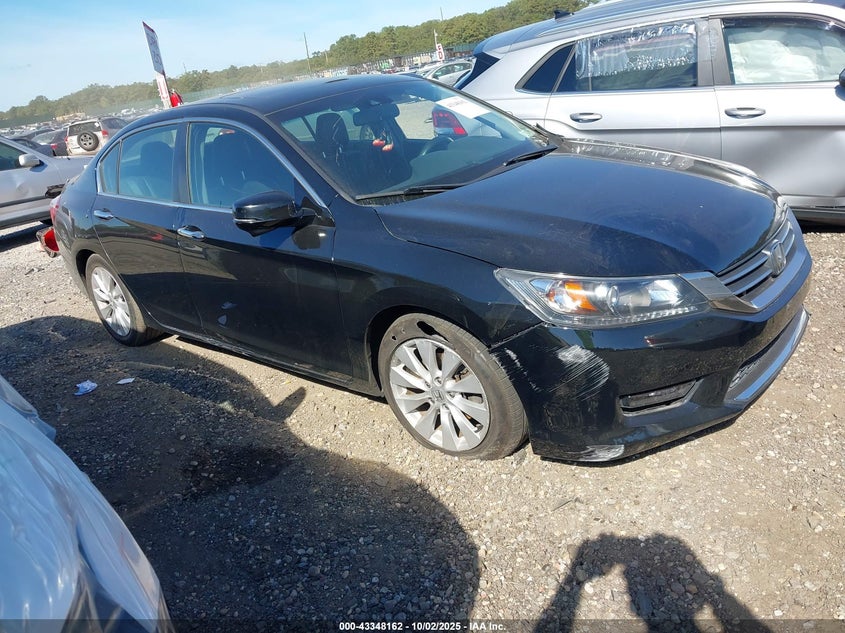 1HGCR2F82DA109007 2013 Honda Accord Ex-L auction photo 1
