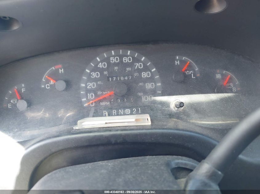 1999 Ford E-350 Super Duty Commercial/Recreational VIN: 1FTSE34L7XHA80165 Lot: 43348163