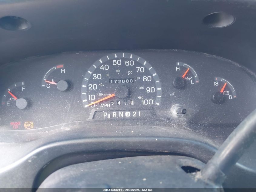 1999 Ford E-350 Super Duty Commercial/Recreational VIN: 1FTSE34L4XHA80169 Lot: 43348211