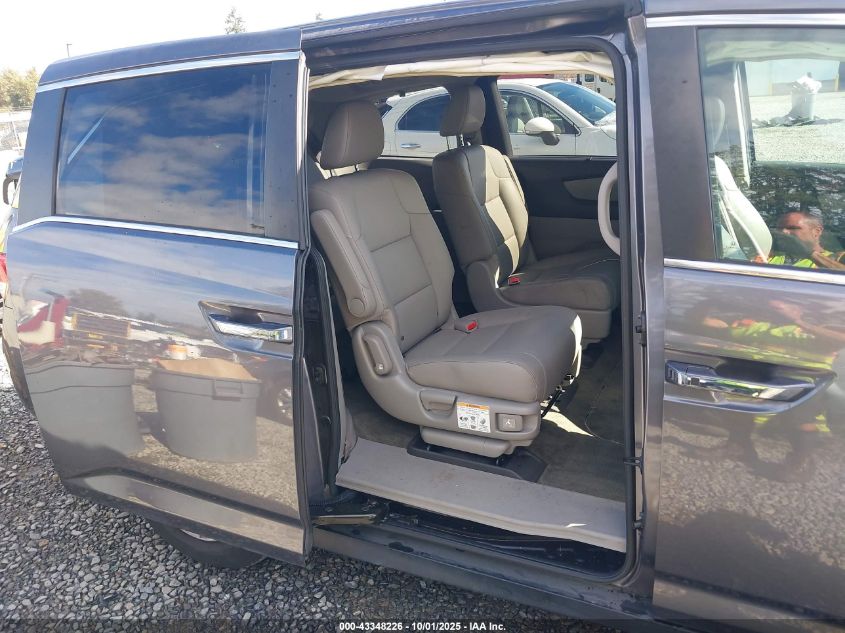 2015 Honda Odyssey Ex-L VIN: 5FNRL5H62FB097314 Lot: 43348226