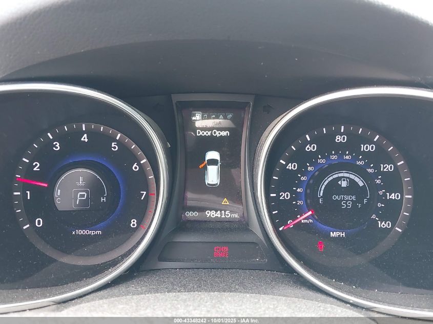 2014 Hyundai Santa Fe Gls VIN: KM8SRDHF8EU081923 Lot: 43348242