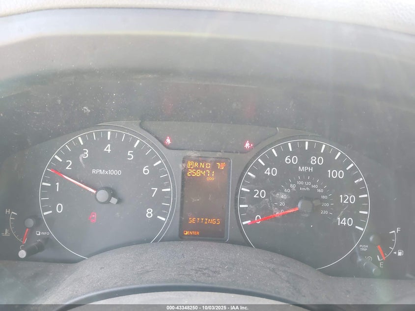 2020 Nissan Nv Cargo Nv2500 Hd Sv High Roof V6 VIN: 1N6BF0LY3LN802877 Lot: 43348250