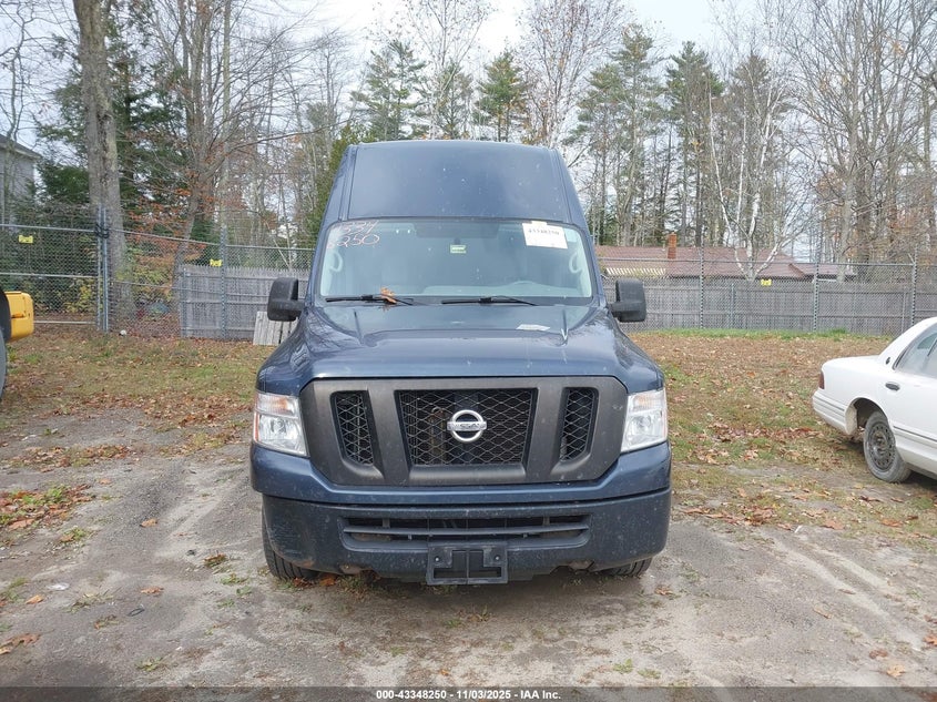 2020 Nissan Nv Cargo Nv2500 Hd Sv High Roof V6 VIN: 1N6BF0LY3LN802877 Lot: 43348250