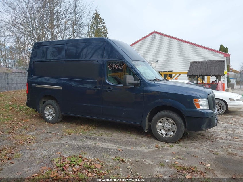 2020 Nissan Nv Cargo Nv2500 Hd Sv High Roof V6 VIN: 1N6BF0LY3LN802877 Lot: 43348250