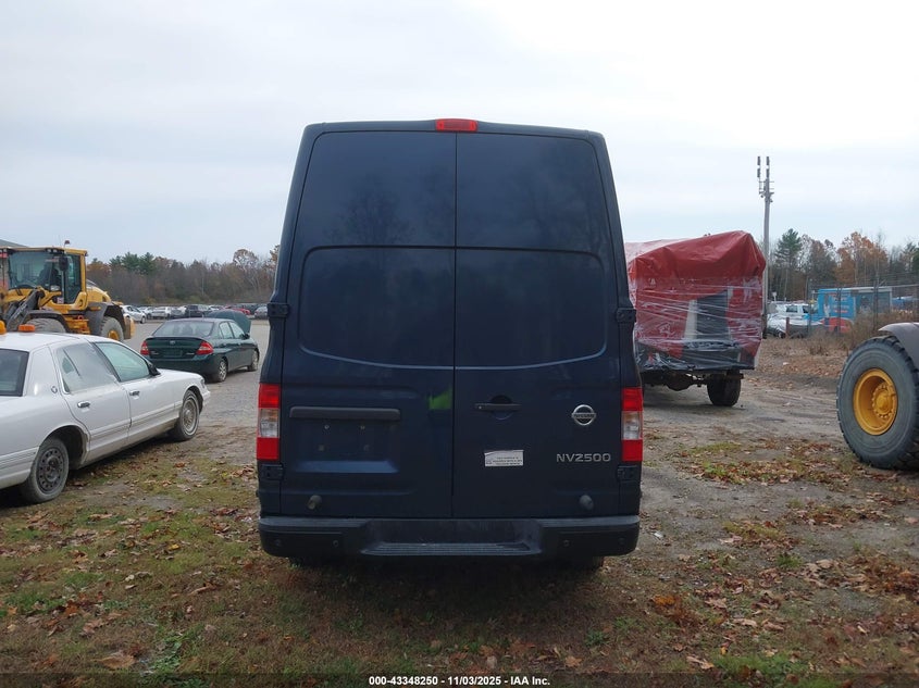 2020 Nissan Nv Cargo Nv2500 Hd Sv High Roof V6 VIN: 1N6BF0LY3LN802877 Lot: 43348250