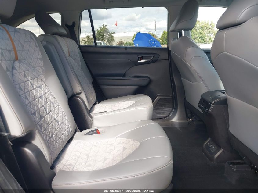 2022 Toyota Highlander Hybrid Xle Bronze Edition VIN: 5TDAARAH4NS514822 Lot: 43348277