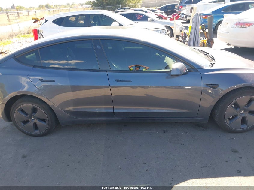 2021 Tesla Model 3 Long Range Dual Motor All-Wheel Drive VIN: 5YJ3E1EB1MF974608 Lot: 43348280