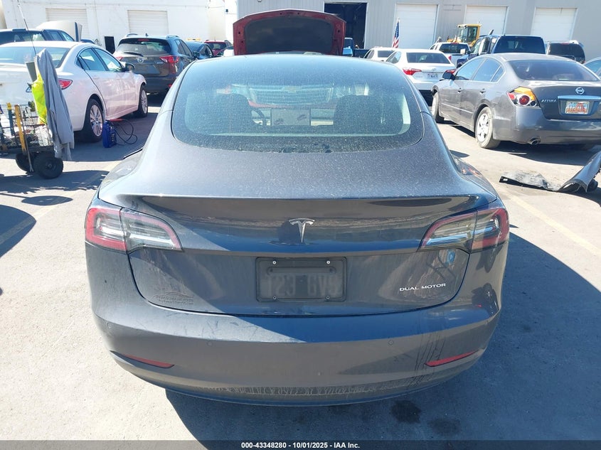 2021 Tesla Model 3 Long Range Dual Motor All-Wheel Drive VIN: 5YJ3E1EB1MF974608 Lot: 43348280