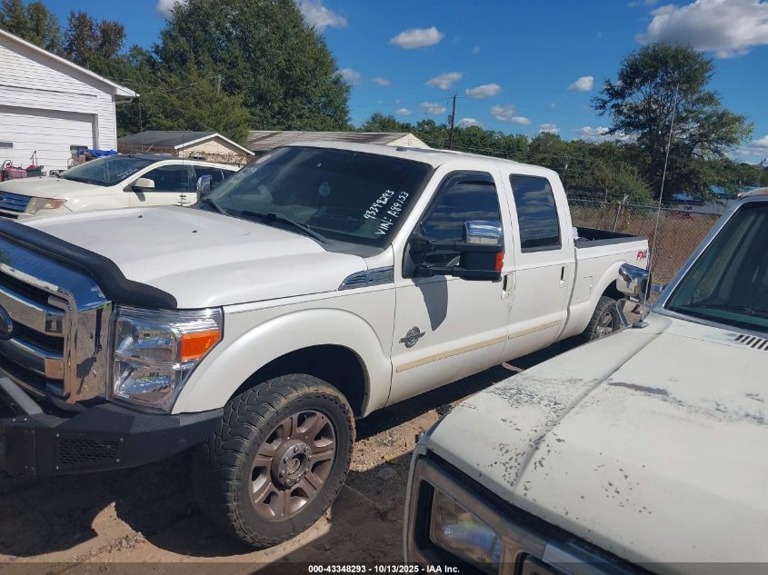 2013 Ford F-250 Lariat VIN: 1FT7W2BT5DEA89153 Lot: 43348293
