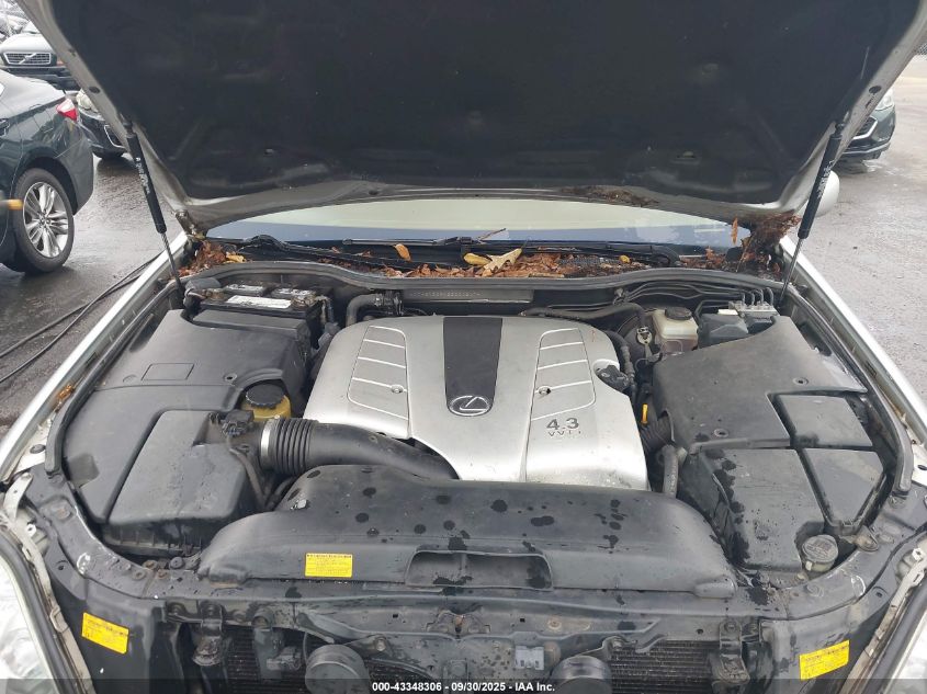 2005 Lexus Ls 430 VIN: JTHBN36FX55004217 Lot: 43348306