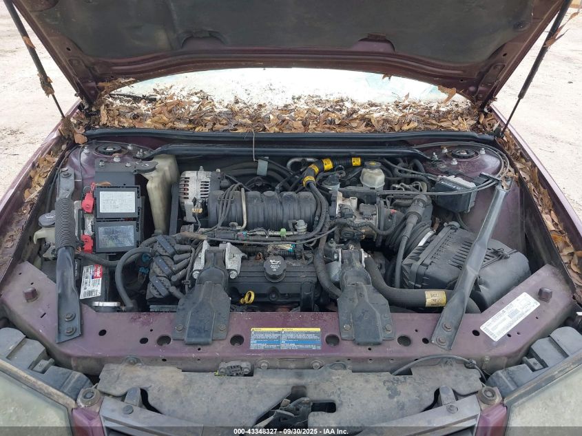 2003 Chevrolet Impala Ls VIN: 2G1WH52K239416438 Lot: 43348327