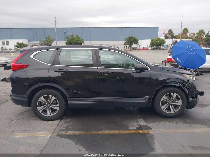 2018 Honda Cr-V Lx VIN: 2HKRW5H32JH417884 Lot: 43348328