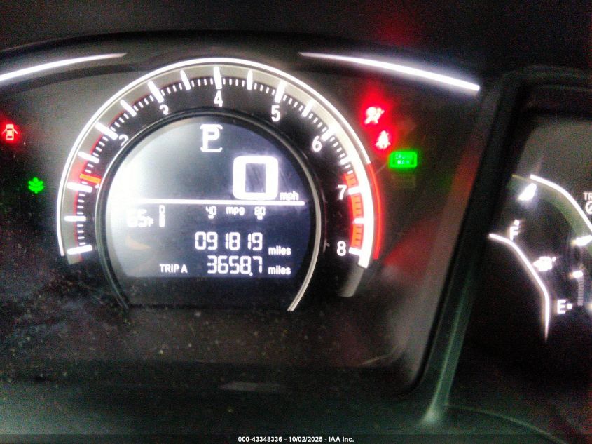 2016 Honda Civic Lx VIN: 19XFC2F51GE203416 Lot: 43348336