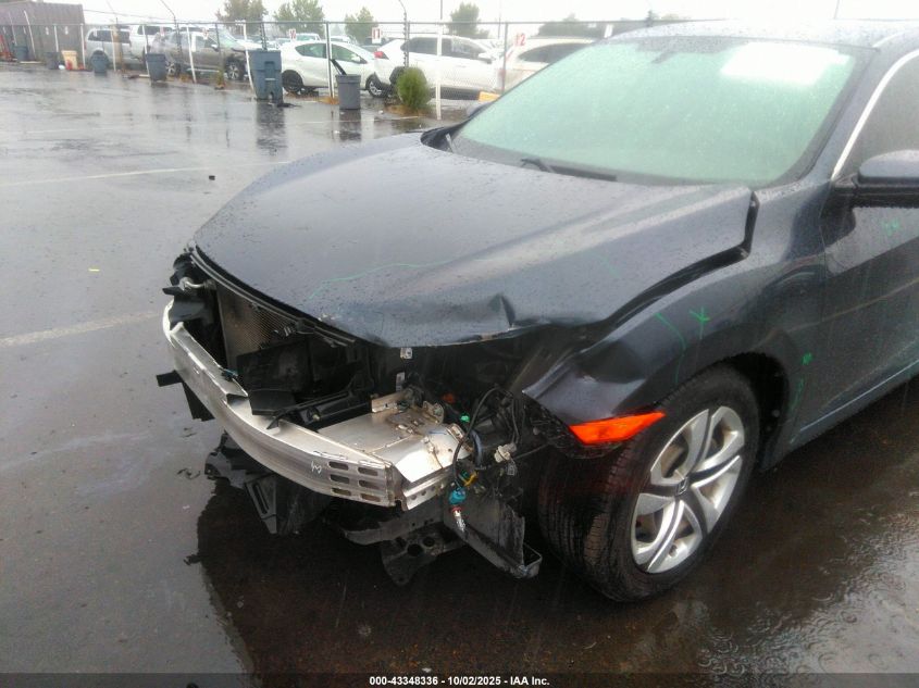 2016 Honda Civic Lx VIN: 19XFC2F51GE203416 Lot: 43348336