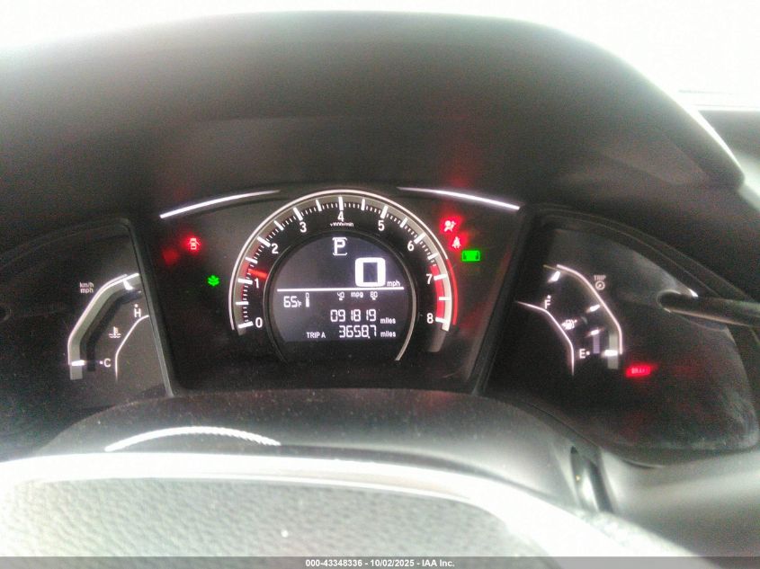 2016 Honda Civic Lx VIN: 19XFC2F51GE203416 Lot: 43348336