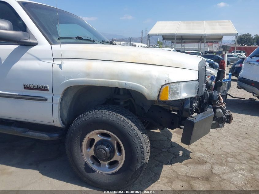 2002 Dodge Ram 2500 Slt/St VIN: 3B7KF23602M235937 Lot: 43348354