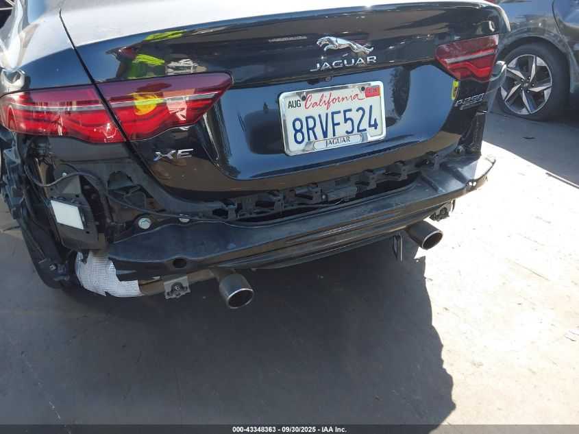 2020 Jaguar Xe S Rwd Automatic VIN: SAJAE4FX5LCP56221 Lot: 43348363