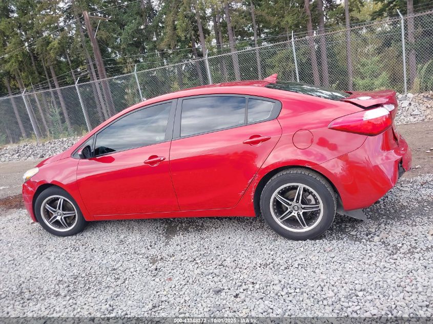 2014 Kia Forte Lx VIN: KNAFX4A61E5191418 Lot: 43348372