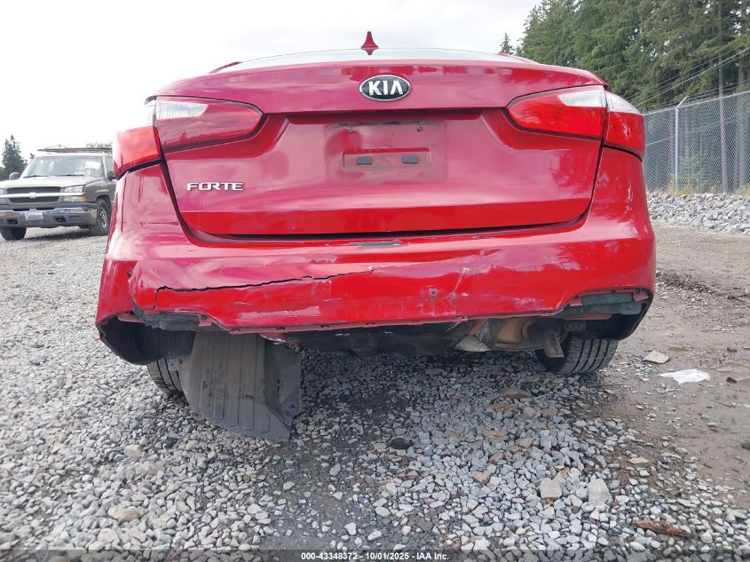 2014 Kia Forte Lx VIN: KNAFX4A61E5191418 Lot: 43348372