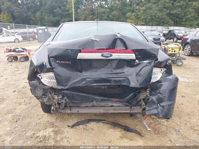 2010 Ford Fusion Hybrid VIN: 3FADP0L31AR368357 Lot: 43348373