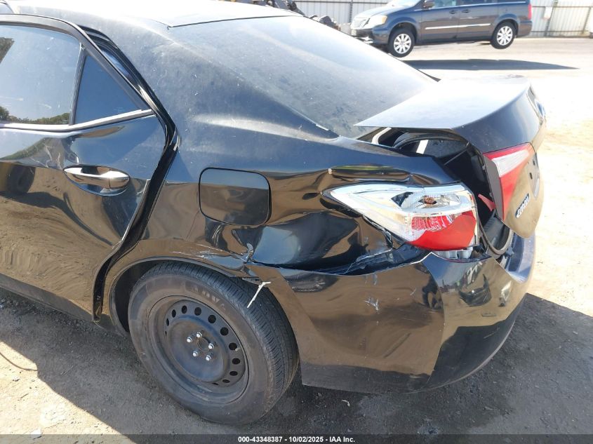 2015 Toyota Corolla Le VIN: 5YFBURHE2FP330643 Lot: 43348387