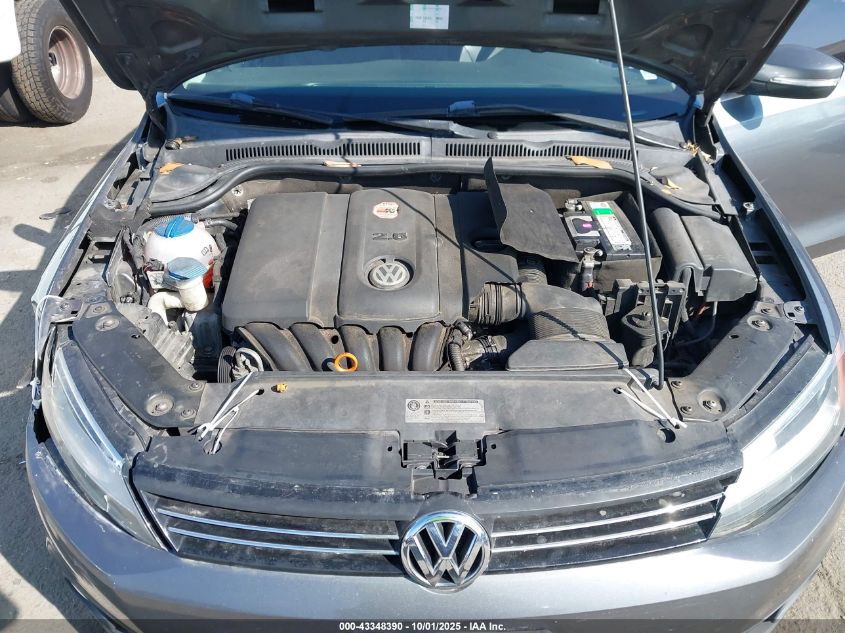 2012 Volkswagen Jetta 2.5L Sel VIN: 3VWLP7AJ9CM320134 Lot: 43348390