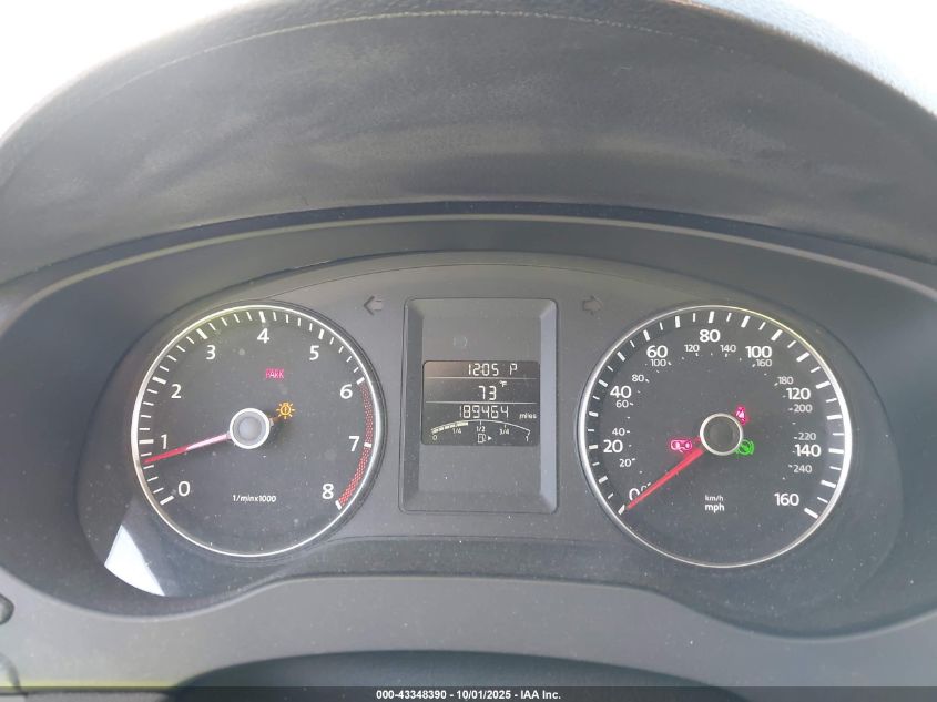 2012 Volkswagen Jetta 2.5L Sel VIN: 3VWLP7AJ9CM320134 Lot: 43348390