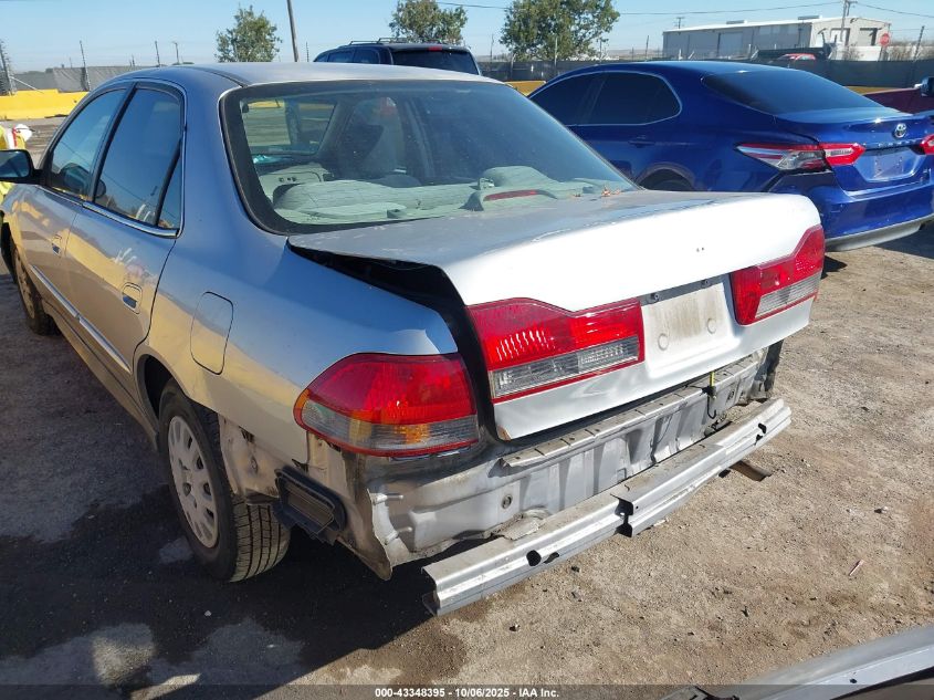 2002 Honda Accord 2.3 Vp VIN: 1HGCF86602A080467 Lot: 43348395