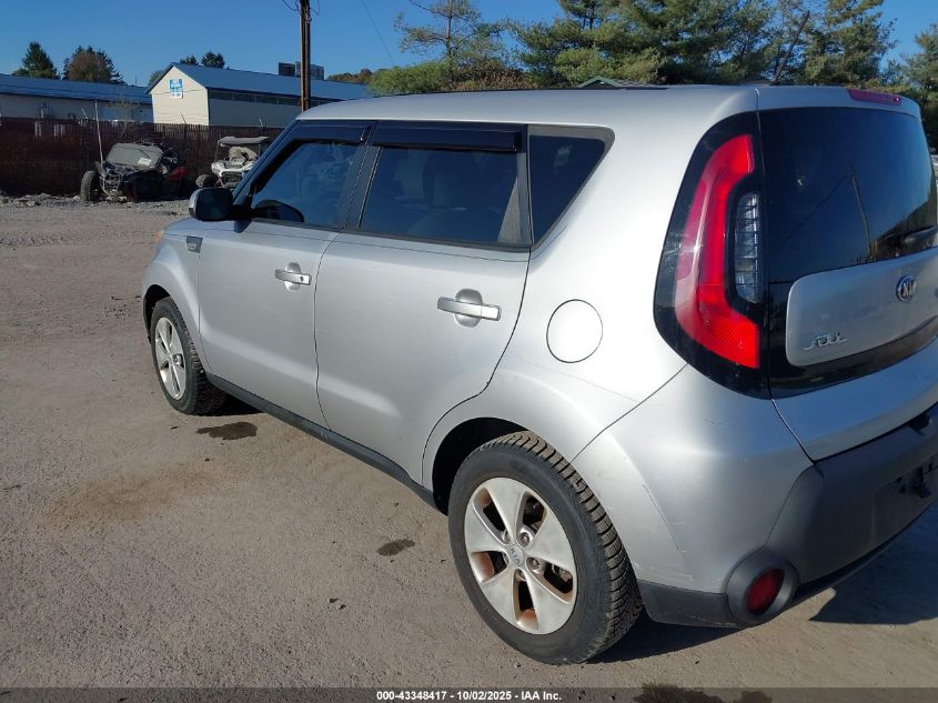 2014 Kia Soul VIN: KNDJN2A21E7706989 Lot: 43348417