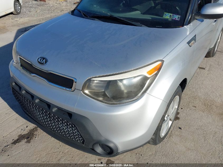 2014 Kia Soul VIN: KNDJN2A21E7706989 Lot: 43348417