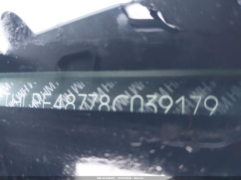 2008 Honda Cr-V Ex-L VIN: JHLRE48778C039179 Lot: 43348423