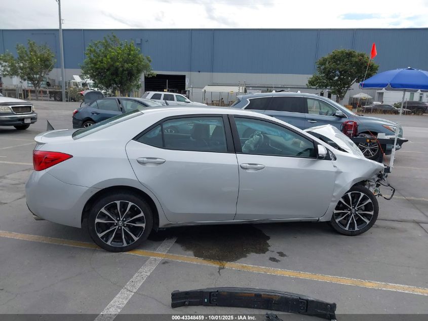 2017 Toyota Corolla Se VIN: 2T1BURHEXHC918972 Lot: 43348459