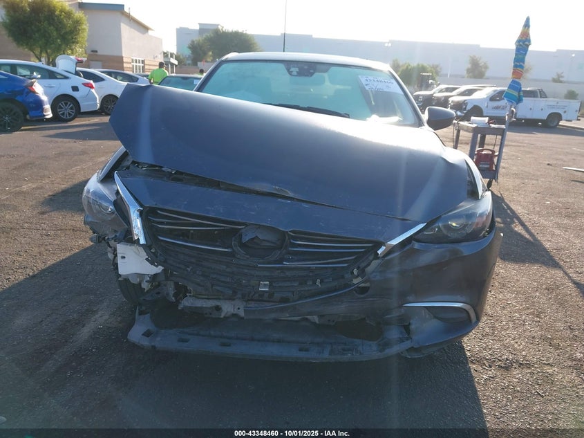 2016 Mazda Mazda6 I Touring VIN: JM1GJ1T50G1435789 Lot: 43348460