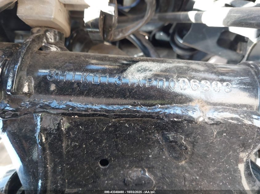 2023 Honda Xr150L E VIN: 3H1KD131XPD006303 Lot: 43348468