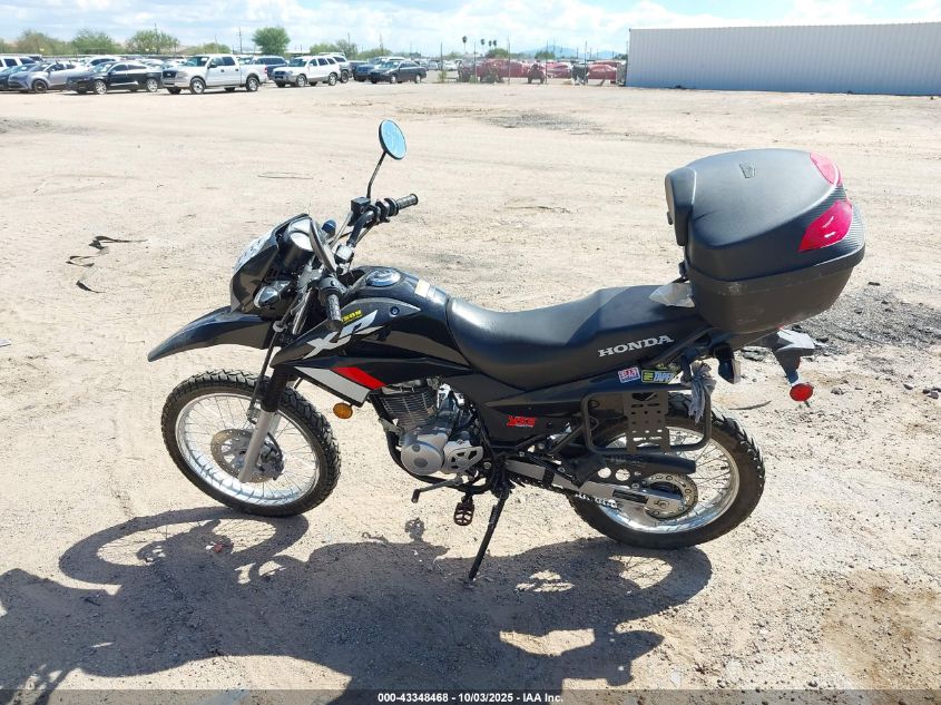 2023 Honda Xr150L E VIN: 3H1KD131XPD006303 Lot: 43348468