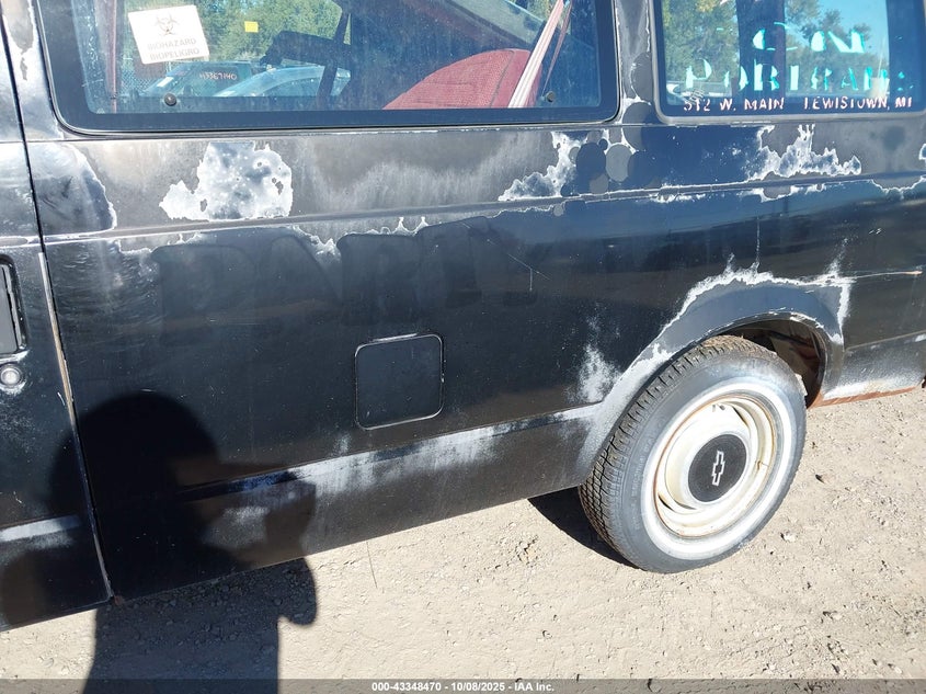 1993 Chevrolet Astro VIN: 1GNEL19W2PB135027 Lot: 43348470