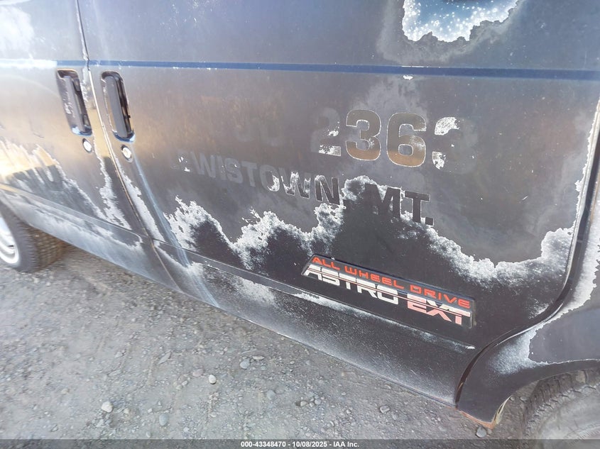 1993 Chevrolet Astro VIN: 1GNEL19W2PB135027 Lot: 43348470