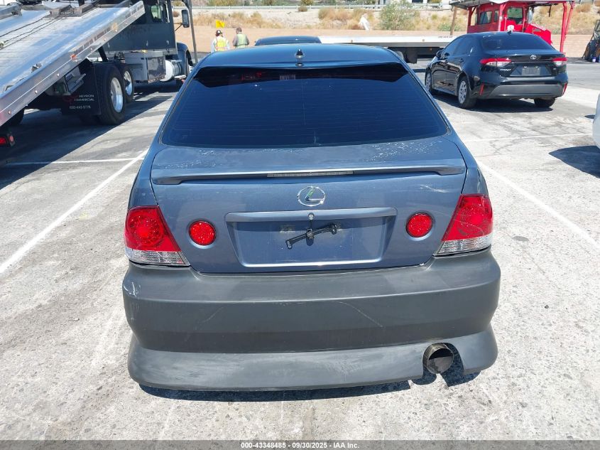 2005 Lexus Is 300 VIN: JTHBD192550099055 Lot: 43348485