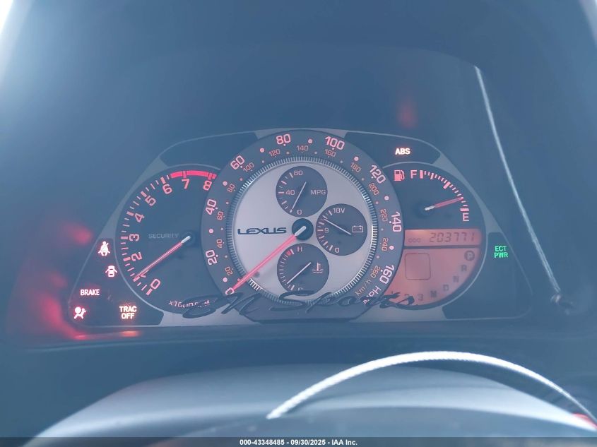 2005 Lexus Is 300 VIN: JTHBD192550099055 Lot: 43348485