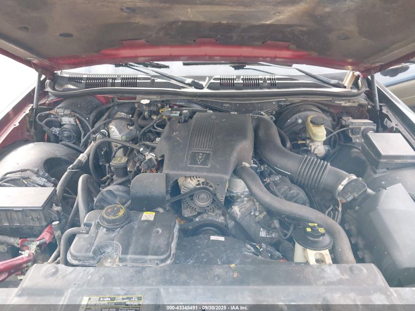 2003 Mercury Grand Marquis Gs VIN: 2MEFM74W73X695037 Lot: 43348491