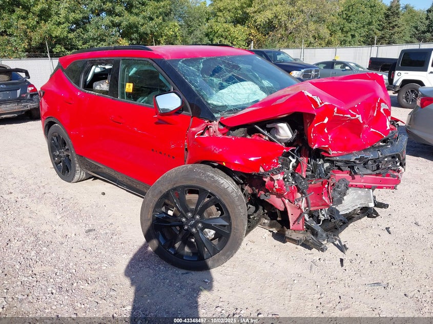 2021 CHEVROLET BLAZER AWD RS - 3GNKBKRS4MS526110