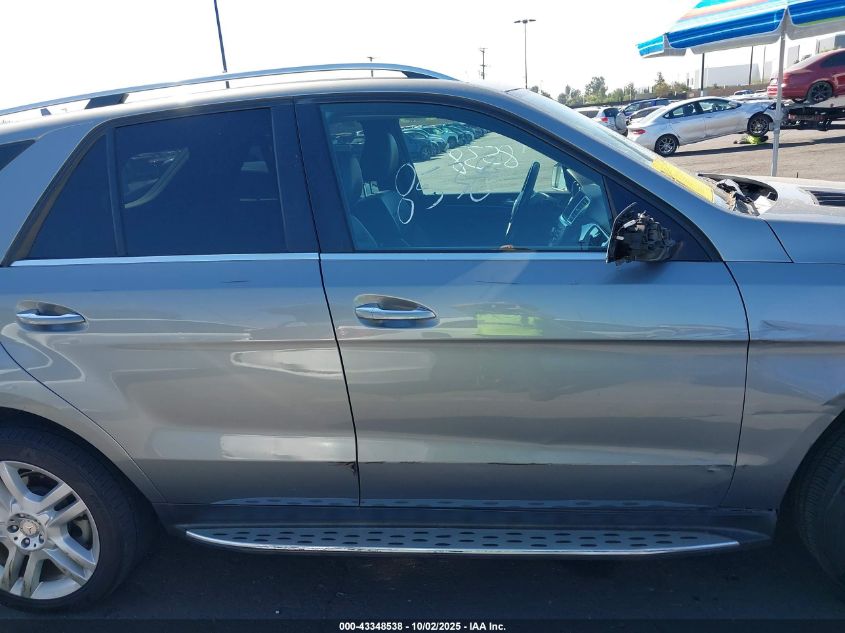 2015 Mercedes-Benz Ml 350 VIN: 4JGDA5JB0FA594177 Lot: 43348538