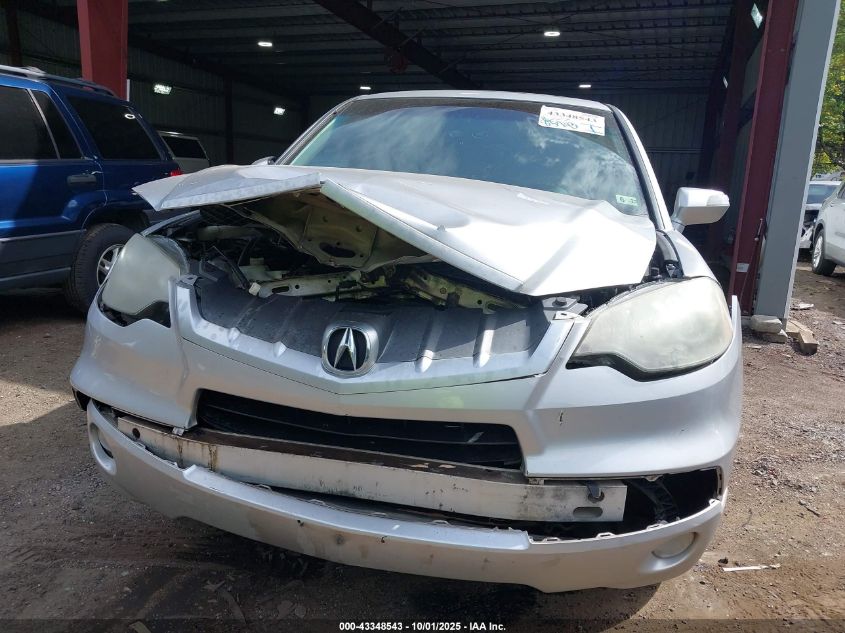 2007 Acura Rdx VIN: 5J8TB18207A002551 Lot: 43348543