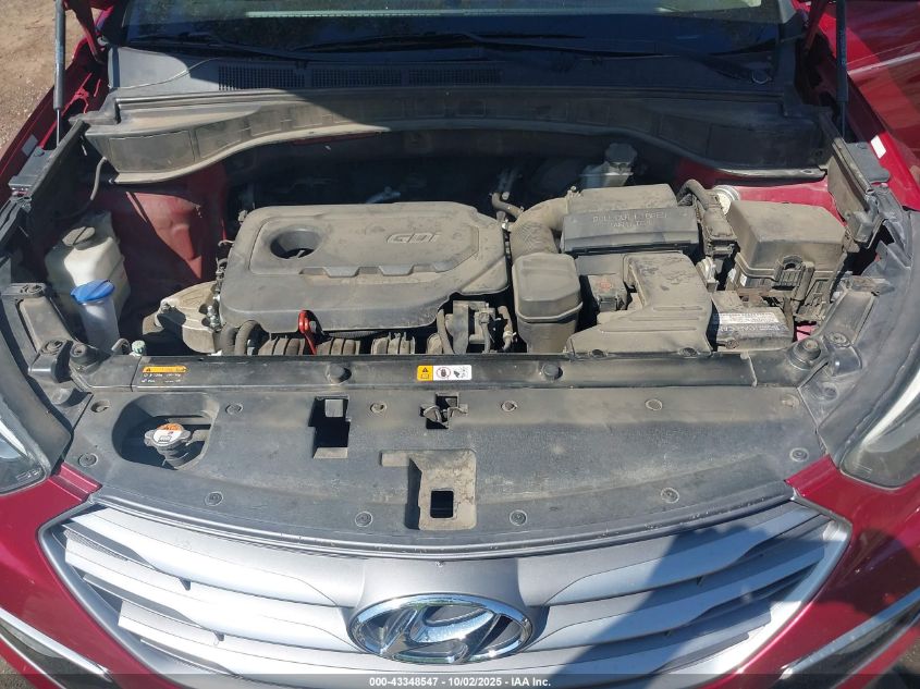 2017 Hyundai Santa Fe Sport 2.4L VIN: 5XYZU3LB3HG441203 Lot: 43348547