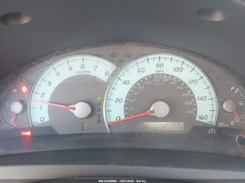 2008 Toyota Camry Se V6 VIN: 4T1BK46K38U574322 Lot: 43348568