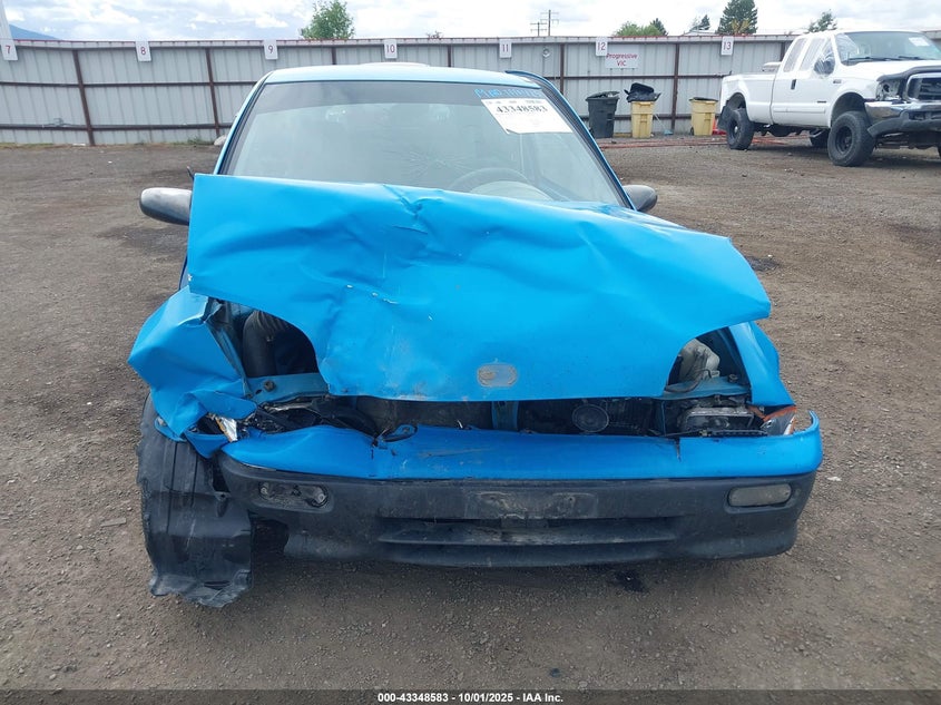 1992 Geo Metro Lsi VIN: 2C1MR2464N6719118 Lot: 43348583