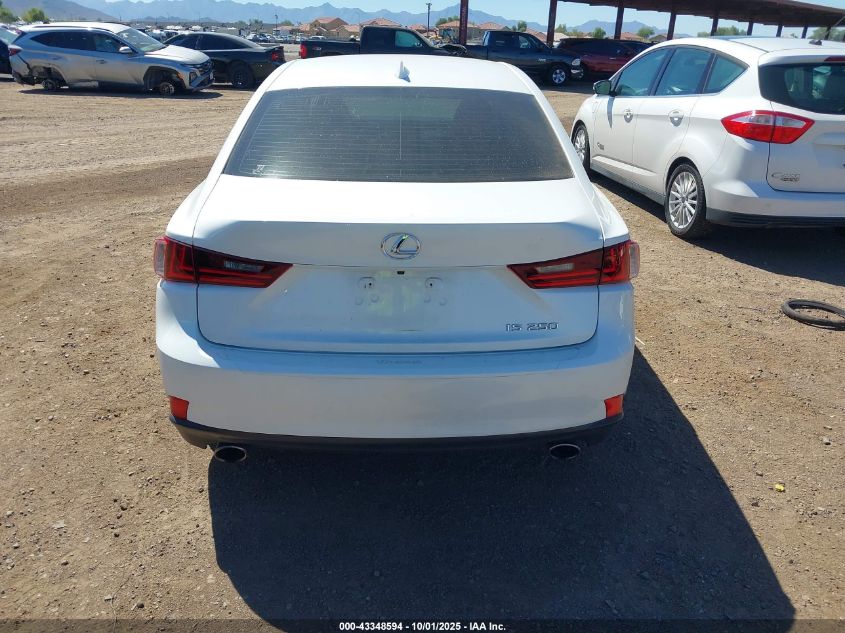 2014 Lexus Is 250 VIN: JTHBF1D29E5035119 Lot: 43348594